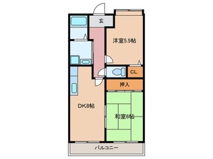 コーレジアス須磨の物件間取画像